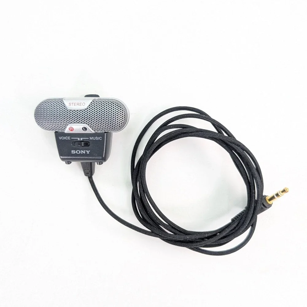 Sony ECM-719 Electret Condenser Stereo Microphone Voice‎ Music Made in Japan